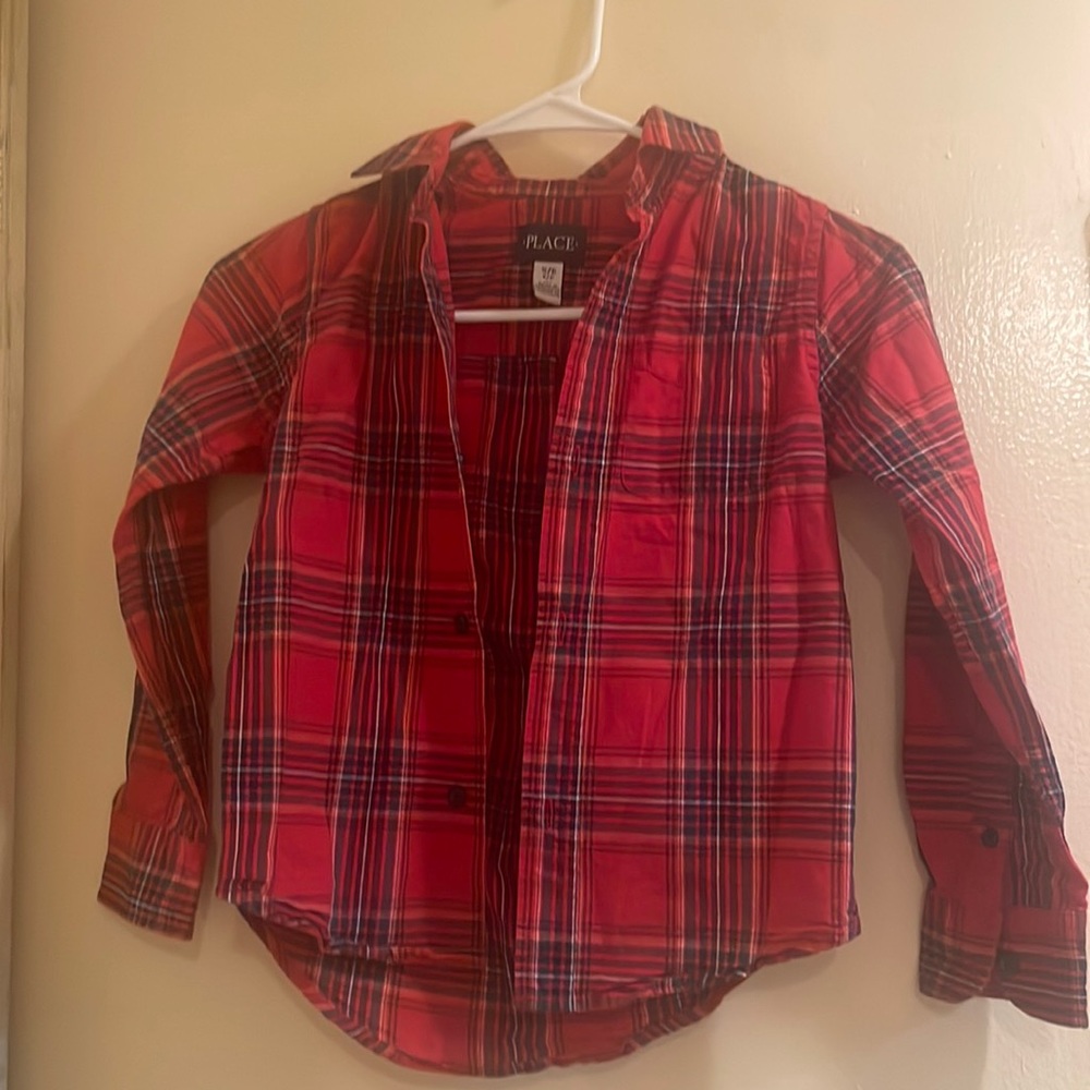 Boys button up
